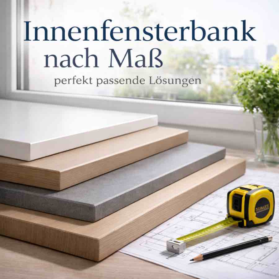 Maßfensterbank