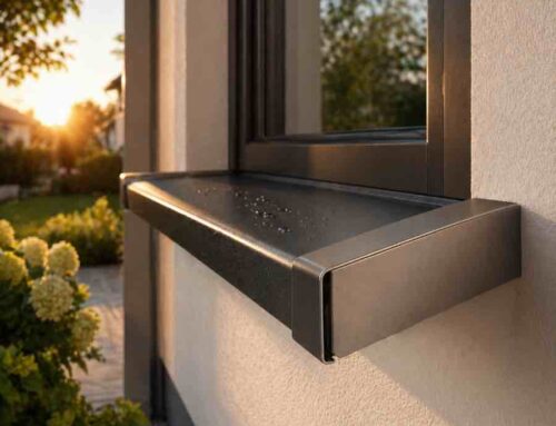 Fensterbank seitlicher Abschluss richtig wählen und Schäden vermeiden