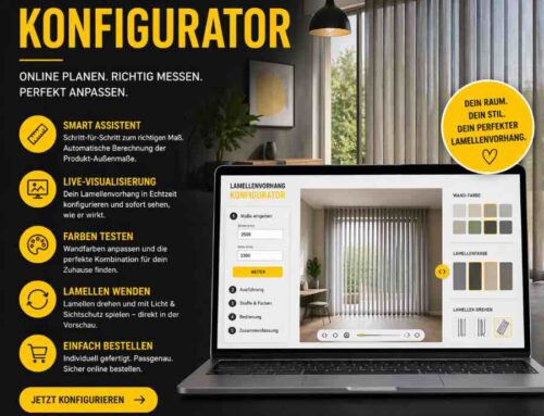 Lamellenvorhang Konfigurator – Online planen, richtig messen & perfekt anpassen