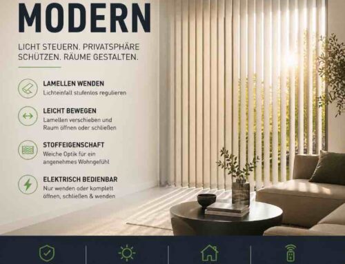 Lamellenvorhang modern – Licht perfekt steuern & Räume neu erleben