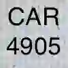 CAR 4905 +15.14&nbsp;&euro;