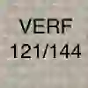 VERF 121/144 +10.60&nbsp;&euro;
